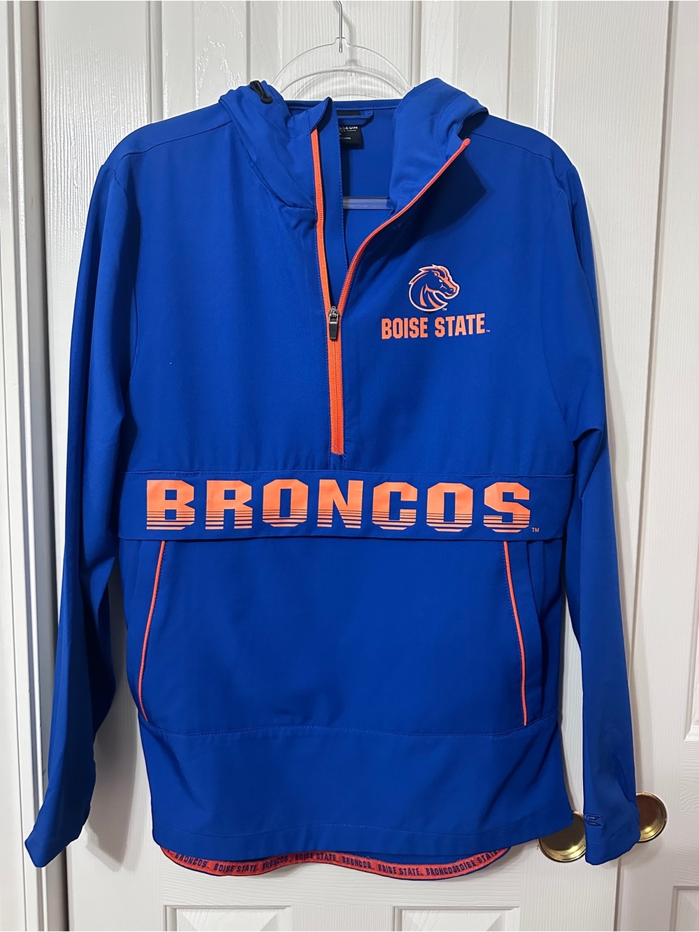 Colosseum Men's Boise State Broncos Royal Blue jacket